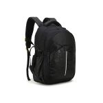 Black  Backpack with Compression Straps