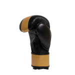 Set of 2 Black Boxing Gloves With Handwraps