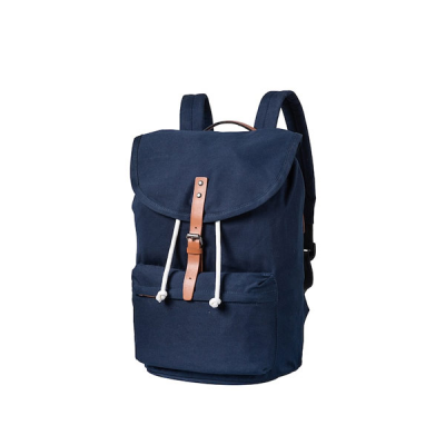 Unisex Navy Blue Travel Laptop Backpack