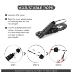 Black Skipping Rope