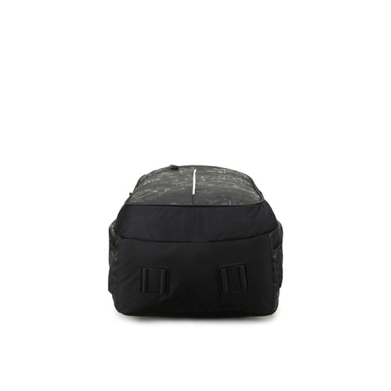 Black  Backpack with Compression Straps