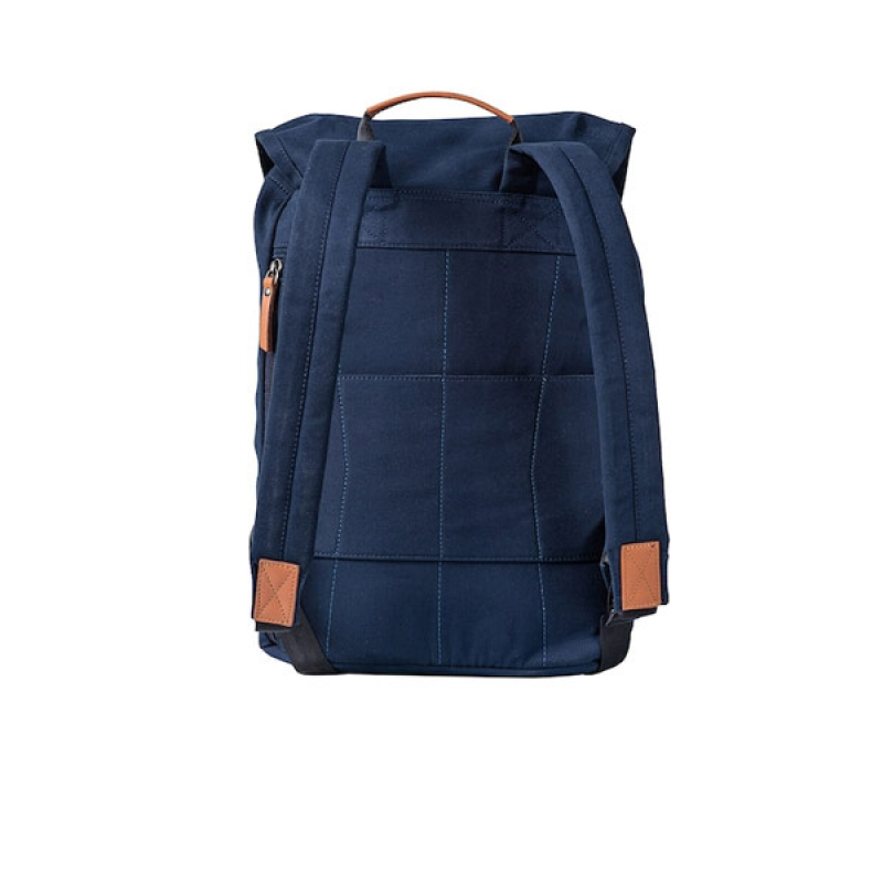 Unisex Navy Blue Travel Laptop Backpack